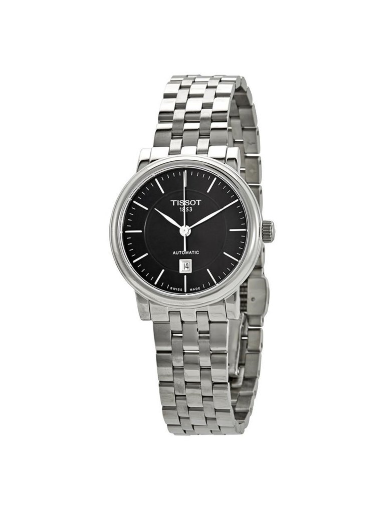 Nwt Tissot Carson Automatic Black Dial Ladies Watch